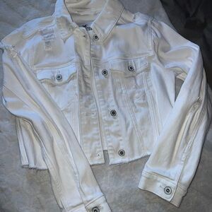 White Denim Jacket